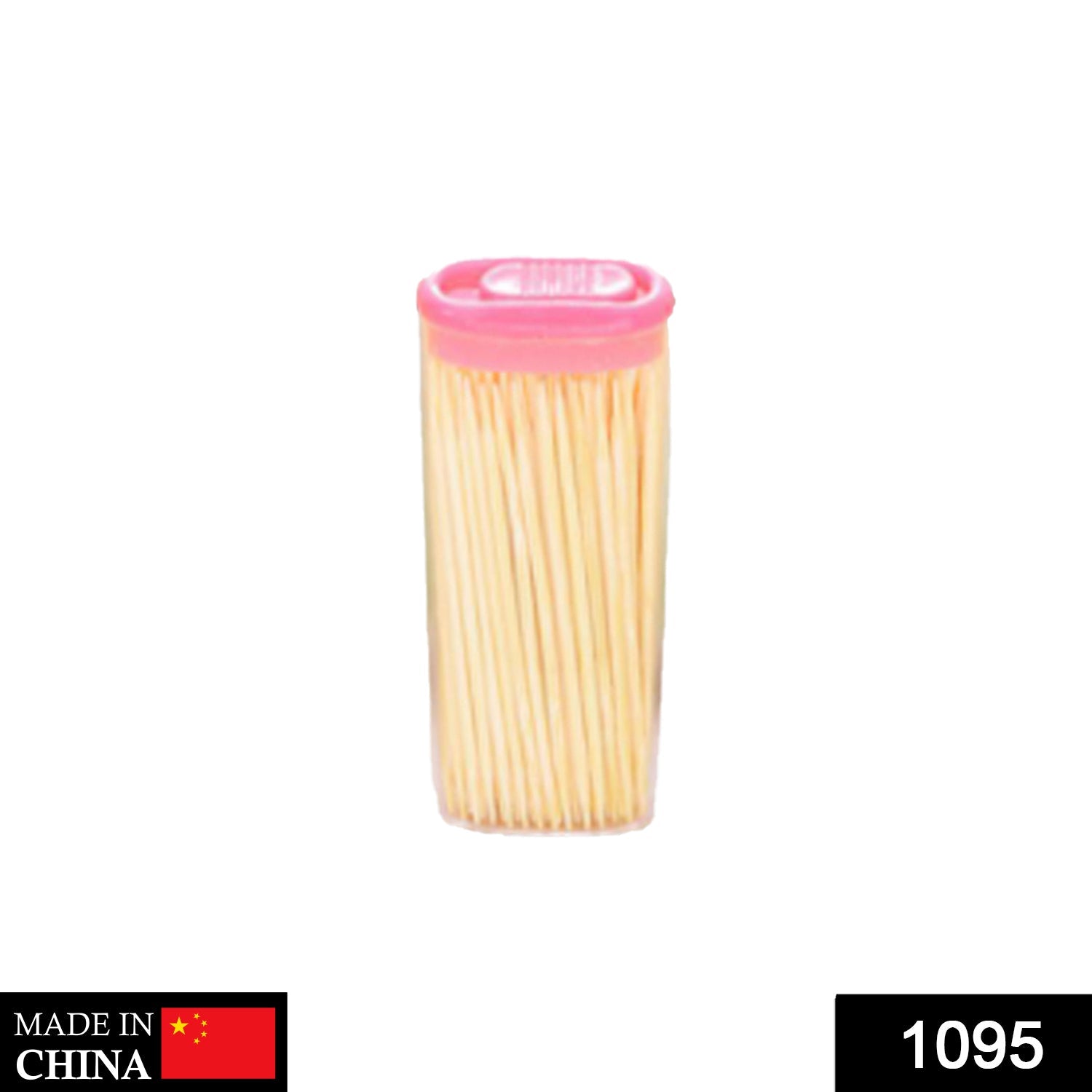 Eco-friendly bamboo toothpicks in a dispenser box. Eco-friendly bamboo toothpicks in a dispenser box.